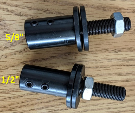 Engine Pulley Adapter Stainless Steel Shaft Adapter Sleeve - 1" To 1-1/8" With 1/4" Key, For Gas Engines Pulley Adapter Sleeve